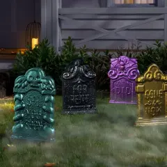 4pk 17" Tombstones Halloween Decorative Prop - Hyde and EEK! Boutique&trade;