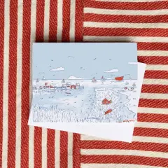 Salty Town Greeting Card Pack Set (8 ct.) by Ramus & Co