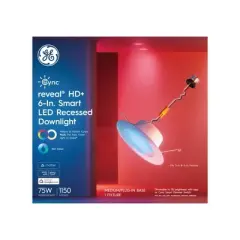 GE CYNC Smart LED Wafer Downlight Full Color