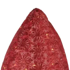 Northlight 32" Red LED Lighted Retro Light Bulb Outdoor Christmas Decoration