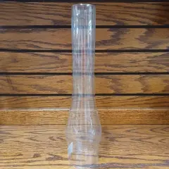 Lehman's Clear Glass Lamp Chimney, Replacement Hurricane Globe Measures 2 7/8 Inch Diameter Base x 13.5 Inches High for Oil or Kerosene Lanterns
