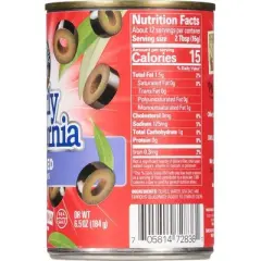 Early California Sliced Ripe Olives - 6.5oz