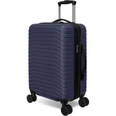 TOTAL TRAVELWARE Everest Expandable Hardsided Spinner, 20-Inch Carry-On - Navy