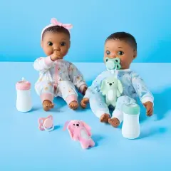 14" Boy Girl Twin Baby Dolls - Gigglescape&trade;