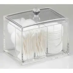 Home Basics Cosmetic Organizer, Clear