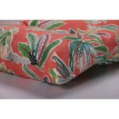 60" x 18" Outdoor/Indoor Blown Bench Cushion Sunny Daze - Pillow Perfect