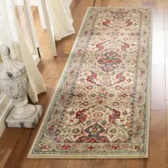 Kashan KSN307 Power Loomed Rugs - Safavieh