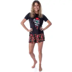 Disney Women's Beauty and The Beast Break The Spell Belle Pajama Set
