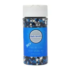 Mystic Sprinkles Sparkling Silver Galaxy Sprinkle Mix 3.3oz Bottle