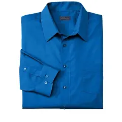 KS Signature by KingSize Men's Big & Tall  No Hassle Long-Sleeve Dress Shirt