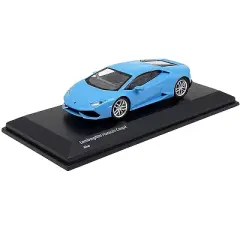 Lamborghini Huracan Coupe Light Blue 1/64 Diecast Model Car by Kyosho