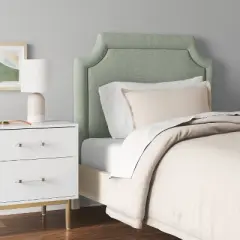 Twin Charlie Notched Border Stick-on-the-Wall Dorm Headboard - Threshold&trade;