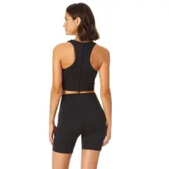 Anne Cole Active - V Neck Crop Top