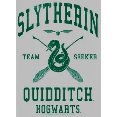 Girl's Harry Potter Slytherin Quidditch Team Seeker T-Shirt