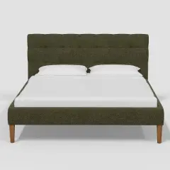 Dessy Pull Tufted Platform Bed in Tweed - Threshold&trade;