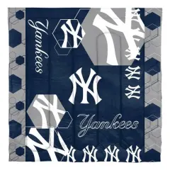 MLB New York Yankees Hexagon Comforter Set