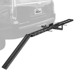 Direct Aftermarket Steel Motorcycle Carrier 500 LB Scooter Dirt Bike Hauler Hitch Mount Rack Ramp Anti Tilt Anti Wobble