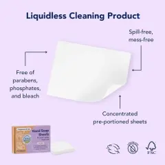 Brave Planet Foaming Handsoap Refill Sheets - Lavender or Fragrance-Free