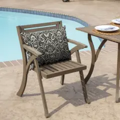 ARDEN Outdoor Cushion Pillow Back, Water Repellent, Fade Resistant 23 x 17