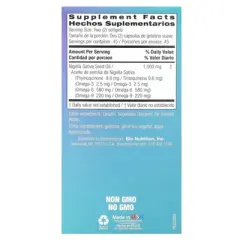 Bio Nutrition Premium Black Seed Oil, 90 Softgels (500 mg per Softgel)