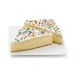 White Cake Slice - 6oz - Favorite Day&trade;