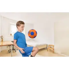 Nero Silent Ninja Soccer Ball &ndash; Quiet Indoor Training Ball for Dribbling, Passing, and Control (Ball Size 7)