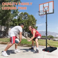 Dexmalle Adjustable Portable Basketball Goal
