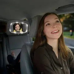 Go by Goldbug Light Up Mirror For Rear And Forward Facing Car Seats