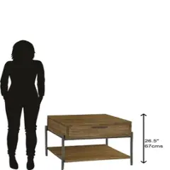 Hekman 23703 Hekman End Table With Drawer 2-3703 Bedford