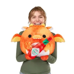 5 Surprise Snackles Series 1 Plush Dragon