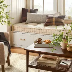 14"x20" Harvest Fall Plaid Lumbar Throw Pillow - Hearth & Hand&trade; with Magnolia