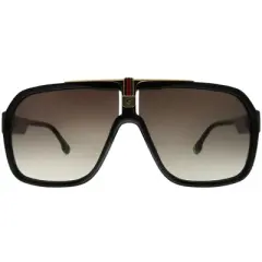 Carrera 1014/S 807 HA Unisex Aviator Sunglasses Black 64mm