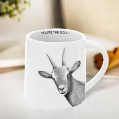 Pavilion Gift Company - G.O.A.T - 17 oz Mug - Drinkware