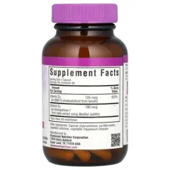 Bluebonnet Nutrition Vitamin D3 & K2, 60 Vegetable Capsules