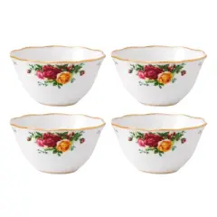 Old Country Roses Bowl 11cm 4.3in, Set of 4