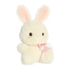 Aurora Small Bonny Bouquet Bunnies Spring Vibrant Stuffed Animal Peony 8"