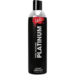 Wet Platinum Premium Pure Silicone Personal Lube - 3.1 fl oz