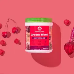 Amazing Grass Greens and Superfood Powder - Berry - 30 Servings - 8.5oz