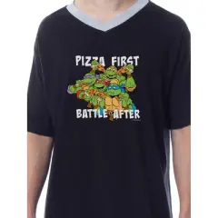 Teenage Mutant Ninja Turtles Mens' Character Sleep Pajama Dress Shirt
