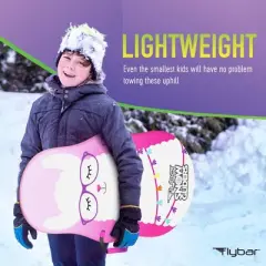 Flybar 36" Foam Sled Llama - Pink