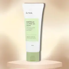 iUNIK Centella Calming Gel Cream | sensitive skin blemish calming and relief with Centella Asiatica Leaf Water - (2.02 oz)