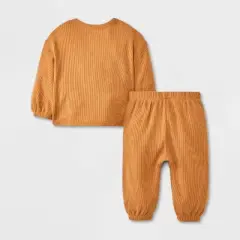 Baby Boys' 2pc Cozy Thermal Sweatshirt & Jogger Pants Set - Cat & Jack&trade;