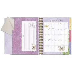 Lang 2023-24 Weekly/Monthly Planner 8.5"x7.75" File-It Butterflies