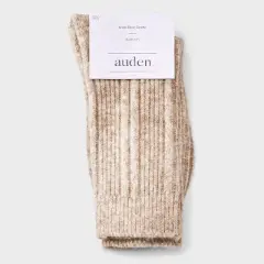 Women's Textured Ribbed Super Soft Crew Boot Socks - Auden&trade;
