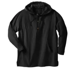 KingSize Men's Big & Tall Gauze Hoodie