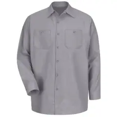 Red Kap&reg; Men's Long Sleeve Industrial Work Shirt