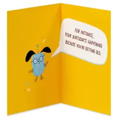 Everything Happens for a Reason' Birthday Card