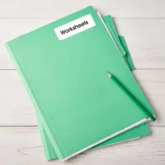 Avery Multi-Use Removable Labels, 1" x 3", Print or Write ID Labels, White, 3-Pack, 750 Labels Total (35436)