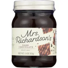 Mrs. Richardson's - Dessert Sauce Dark Chocolate - Case of 6 -15 oz