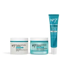 No7 Protect & Perfect Intense Advanced Skincare System - 3ct